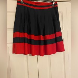 Tommy Hilfiger skirt sz 10 Navy&Red